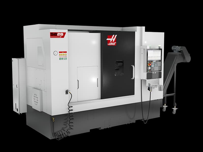 Haas SB-28 box way CNC lathe