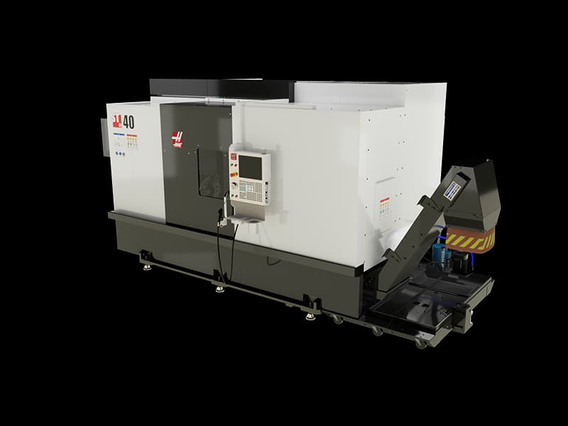 Haas ST large bore CNC lathe